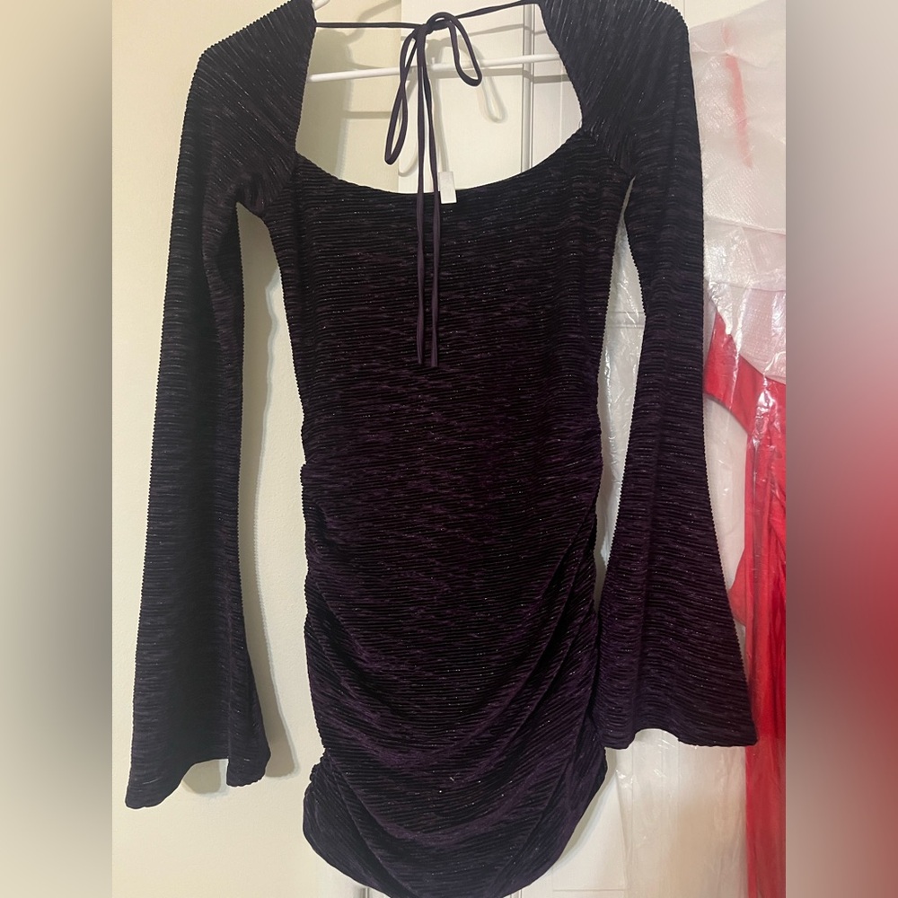 Lucy in the Sky Purple Mini Dress